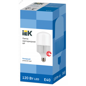 Лампа LED HP 120Вт 230В 6500К E40 LLE-HP-120-230-65-E40