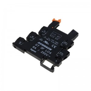 2-1416100-0, Колодка для реле 5 выводов на DIN-рейку