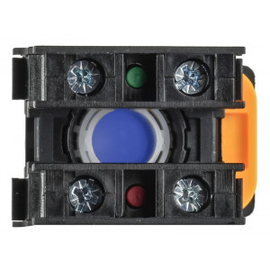 Кнопка d22мм 1НО+1НЗ MASTER с фиксацией син. IEK MI-BT60-11T-3-21-K07