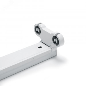 Светильник ДПО-2х18w без стекла под светодиодные лампы G13 металл 41220