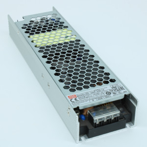 UHP-350-12, AC-DC, 350.4Вт, вход 90…264В AC, 47…63Гц, выход 12В/29.2A, ККМ, рег. вых 11.4…12.6В, изоляция 3750В AC, в кожухе 220х62х31мм, -30…+70°С