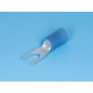TYI-2-3, Клемма тип "U" 3,7мм, на провод 1,5-2,5мм, изолированная, кратно 100шт.