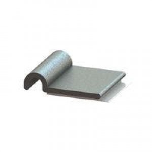 HUC-2-RT, Кабельный монтаж и принадлежности Clamp,Adh Mnt,Half U,Black,1/8 in, Clamp,Adh Mnt,Half U,Black,1K/Bag