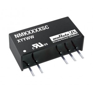 NMK0505SC, Преобразователь DC/DC на печатную плату вход 5В двуполярный выход ±5В 200мА 2Вт