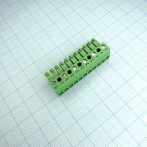 15EDGK-3.81-06P-24-00A(H), Разъемный клеммный блок, 6 контактов. Серия 15EDGK-3.81