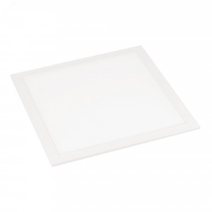 Светильник DL-INTENSO-S300x300-18W Day4000 (WH, 120 deg, CRI90, 230V) 043550, Светодиодная панель с торцевой засветкой (edge-lit). Мощность 18 Вт, св. поток 1770 лм, 90-100 лм/Вт, дневной 4000 K, CRI>90, угол 120°, напряжение питания 230 В. Белый квадратный корпус из алюминия, экран PS, LGP PMMA, степень защиты IP40.
