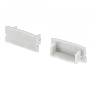 Заглушка ARH-WIDE-H10 глухая 016573, PVC серая заглушка, глухая, для профиля WIDE-H10.