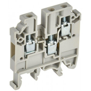 Колодка клеммная CTS-MC 3 вывода 4мм2 серая YCT12-00-3-K03-004