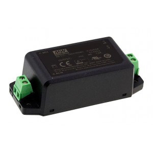 MPM-30-24ST, AC-DC med, 31.2Вт, вход 80...264В AC 47...440 Гц, выход 24В/1.3А, изоляция 4000В AC, в корпусе на шасси, 91x39.5x28.5мм, -40...+85°C, винтовые зажимы