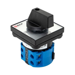 Переключатель кулачковый ПК-1-73 10А 3P для вольтметра линейное напряжение PROxima pk-1-73-10