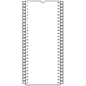 W9825G6KH-6I, ОЗУ динамическое параллельное -40°C...+85°C 54TSOP