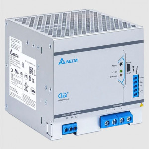 DRM-24V960W1PN, Источник питания, однофазный, 24VDC / 40A, 960W, диапазон входных напряжений: 85 - 276VAC, габариты (мм): 124x125x133.6, вес 2,87 кг, монтаж: на DIN рейку