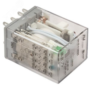 Реле промежуточное RPA 22/4 5A 220В DC AVERES rpa-22-4-220DC
