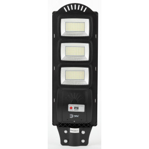 Светильник консольный 60Вт 1000лм 5000К IP65 на солнечной батарее SMD с датчиком движения ПДУ Б0046801