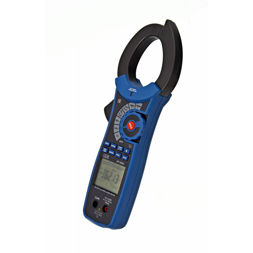 Изображение товара Профессиональные электроизмерительные клещи DT-3351 True RMS с защитой CATIII и CATIV