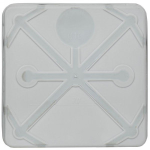 Коробка расп. КМ42455 о/п 100х100х50мм IP67 8 вв. серая UKO21-100-100-050-K41-66