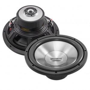 Machete MS-12D2, Сабвуфер 12" катушка 2", 2+2 Ом, Fs-29,3 Гц, 88,43 дБ, RMS-250 Вт, MAX-500 Вт, диффузор-пластик, магнит-феррит, подвес-вспененный полиуретан