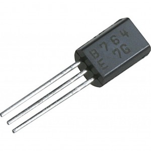 2SB764, Биполярный транзистор, PNP, 60 В, 1 А, 0.9 Вт (Комплементарная пара 2SD863)