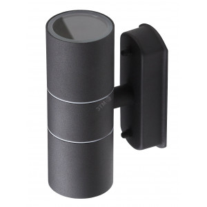 WL28 BK Подсветка Декоративная подсветка 2*GU10 MAX35W IP54 черный (20/540) Б0034634