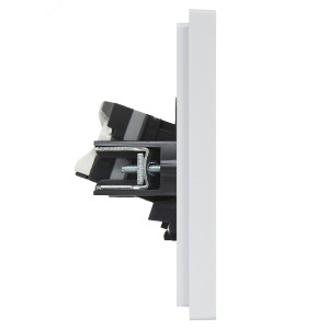 FORTE&PIANO Розетка компьютерная двойная RJ45 кат.5E FP233 белый IEK FP-K20-1-K01