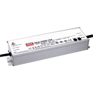 HLG-240H-C1050AB, Источник электропитания светодиодов класс IP65 249,9Вт 119-238В/1050мА стабилизация тока димминг