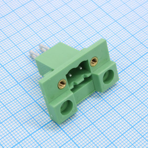 2EGTVC-5.08-02P-CB-14-00, Блок клеммный соединительный на панель 2 контакта серия  2EGTVC-5.08-CB