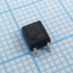 LTV-357T-B, Оптопара транзисторная одноканальная 3.75кВ /35В 0.05A Кус=130...260% 0.17Вт -30...+110°C