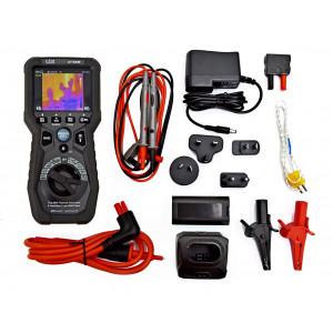 DT-6509 Профессиональный тестер изоляции Микроомметр высокого разрешения с функцией тепловизора, обеспечивающий быстрое время выборки аналого-цифрового преобразования, высокую точность и функции регистрации данных