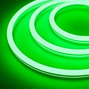 MOONLIGHT-5000S-SIDE-5060-84-24V RGB, Гибкая герметичная лента (неон серии MOONLIGHT), сечение 12?24 мм. Светодиоды SMD5060 84 шт/м. Цвет свечения RGB, угол излучения 115°. Мощность 12 Вт/м, питание 24 В. Класс пылевлагозащиты IP68. Размеры 5000?12?24 мм. Мин. отрезок 83 мм. Горизонтальный из