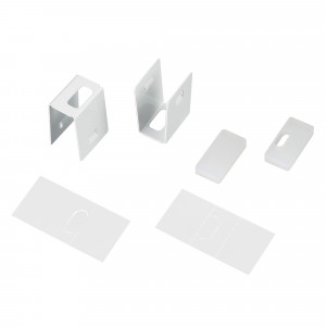 Заглушка MOONLIGHT-CAP-06x12mm-TOP-M-SET 041065, Комплект металлических заглушек с силиконовыми вставками для гибкого неона MOONLIGHT, сечение 12х6мм. В комплекте заглушка с выводом под кабель питания (вдоль линии сечения ленты) и глухая заглушка. Использовать с герметиком.