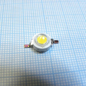 LED 3W теплый белый, 3Вт 260Лм 3500°К 3.4В 700мА