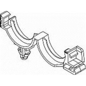 12004614, Автомобильные разъемы CONDUIT CLIP ROSEBUD SIZE 19 6.35 DIAM