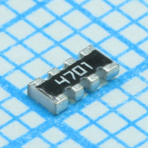 YC164-FR-074K7L, Резисторная сборка SMD 1206 4 резисторов по 4.7кОм