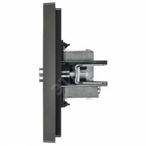 FORTE&PIANO Розетка TV проходная FP329 серый IEK FP-A10-P-K03