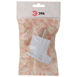 Вилка с заземл. угловая 16А бел. Vx3-W Б0039678