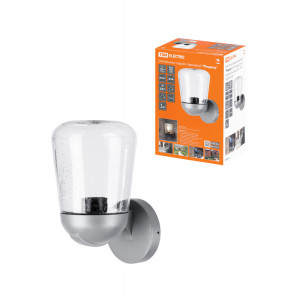 Светильник садово-парковый "Мадрид" 60 Вт, вверх, алюм., прозрачное/серый, Е27, SQ0330-0239