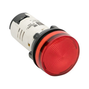Матрица светодиодная AD16-22HS 230В AC IP65 красн. PROxima ledm-ad16-r-65, Лампа сигнальная d22-230V красн