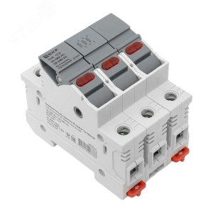 Предохранитель-разъединитель DF 10х38 3Р (тип ПВЦ) EKF df103-e