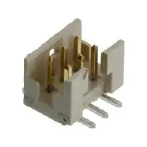 98424-G52-06LF, Соединитель защищенный (4 стороны) 6 контакт(-ов) 2мм луженый прямой для поверхностного монтажа серия Minitek® лента на катушке