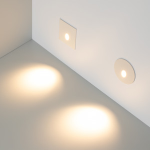 Светильник LT-GAP-S70x70-3W Warm3000 (WH, 30 deg) 025738, Светодиодный встраиваемый квадратный светильник для стен, лестниц, 3Вт. Цвет ТЕПЛЫЙ 3000К, световой поток 120лм, угол 30°, CRI>80. Влагозащищенный корпус IP65, белый алюминий. Питание AC230V, мощность 3Вт. Размеры LxWxH 70x70x97мм (закладная часть O62x95м