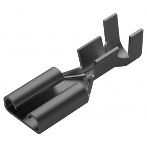 42452-2, Наконечник кабельный ножевой (гнездо) обжимной