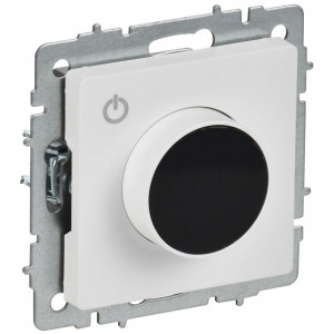 BRITE Термостат электронный с индикацией ТС10-1-БрАБ арктический белый IEK BR-RT11-K91