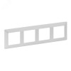 Valena LIFE Рамка 4 поста жемчуг универсальная 754144