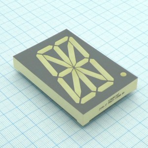 PSA23-11SRWA, 1 разрядный индикатор 56,8мм/красный/640нм/12-75мкд/ОА