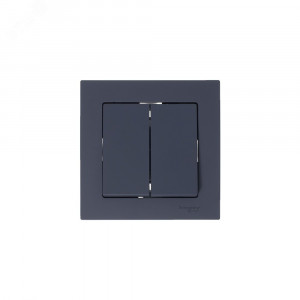 Выключатель 2-кл. СП AtlasDesign 10А IP20 (сх. 5) 10AX механизм грифель SE ATN000751