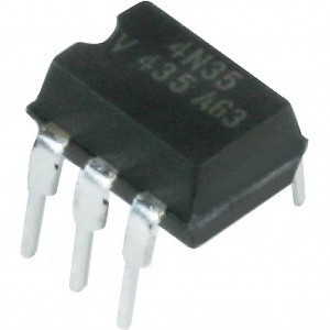H11G1M, Опто транзистор darlington x1 5.3kV 100V 0.06A Кус=100-1000%