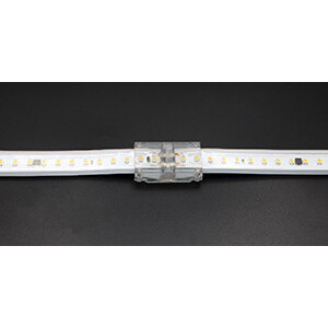 Соединитель жесткий пластиковый для ленты AC230V IP20 (упаковка 10 шт) V4-R0-00.0048.STR-0001