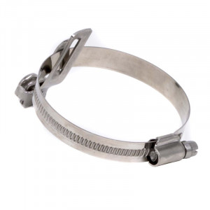 Хомут для заземления металлорукава и жестких труб 50-70 мм, нержавеющая сталь 6059-40T