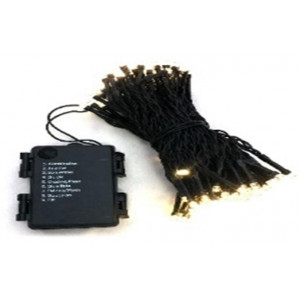 Гирлянда "Нить" 12м LD120-GWW-BO 120 тепл. бел. светодиодов с контроллером уличная 4690601041364