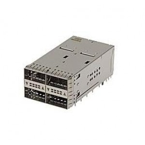 171722-2002, Соединители для ввода/вывода zQSFP+ Stkd 2x2 wEMI Sprng Fngrs LP UD